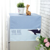 Joy Collection Yuan yuan whale single door refrigerator cover dust cover simple cloth refrigerator cover cloth drum type washing cloth cover cloth 55140cm