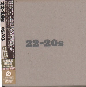 22-20s 05/03 2004 Japanese CD single TOCP-66298