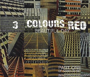 3 Colours Red Beautiful Day 1998 UK 2-CD single set CRESCD308/X
