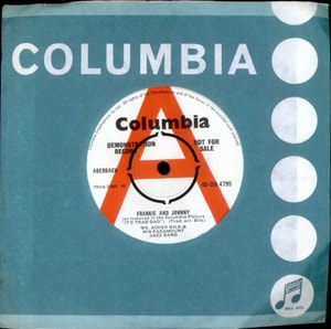Acker Bilk Frankie And Johnny 1962 UK 7 vinyl 45-DB4795