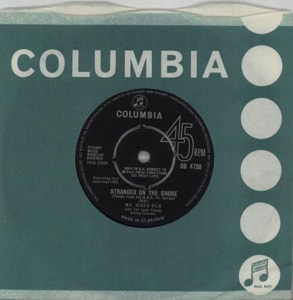 Acker Bilk Stranger On The Shore - 2nd 1963 UK 7 vinyl DB4750
