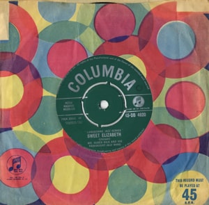 Acker Bilk Sweet Elizabeth 1961 UK 7 vinyl 45-DB4620