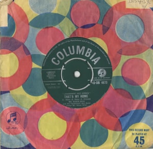 Acker Bilk That's My Home 1961 UK 7 vinyl 45-DB4673