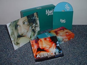 Alanis Morissette Everything 2004 UK cd single boxset PRO4569