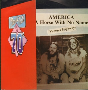 America A Horse With No Name 1981 UK 7 vinyl K17814