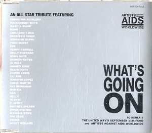 Artists Against Aids Worldwide What's Going On 2001 Japanese CD single SDCI80003