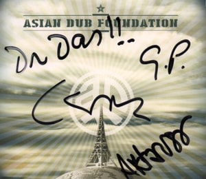 Asian Dub Foundation More Signal More Noise - Autographed 2015 UK CD album ADFBLV001CD