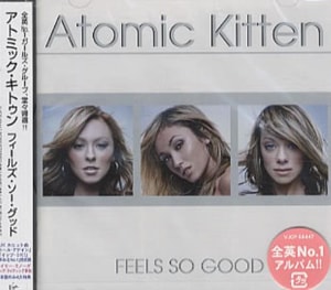 Atomic Kitten Feels So Good 2002 Japanese CD album VJCP-68447