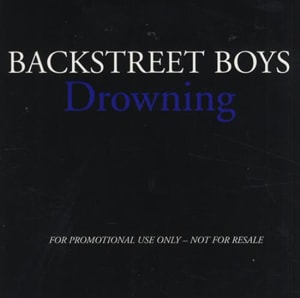 Backstreet Boys Drowning 2001 European CD single DROWNDPRO1
