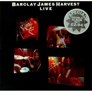 Barclay James Harvest Live - Stickered Sleeve 1974 UK 2-LP vinyl set 2683052