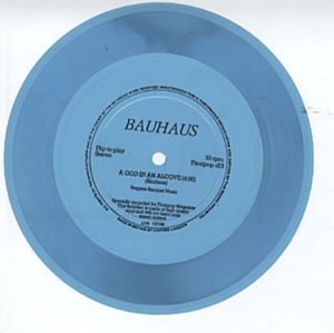 Bauhaus A God In An Alcove - Flexi 1982 UK 7 vinyl FLEXIPOP023