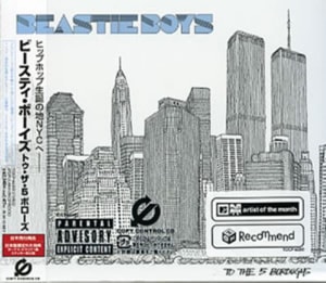 Beastie Boys To The 5 Boroughs 2004 Japanese CD album TOCP-66300