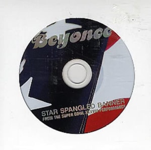 Beyoncé Knowles Star Spangled Banner 2004 USA CD single CSK58360