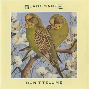 Blancmange Don't Tell Me 1984 UK 7 vinyl BLANC7