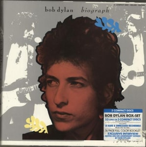 Bob Dylan Biograph 1985 Dutch cd album box set CDCBS66509