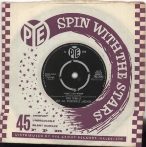 Bob Wallis Three Live Wires 1961 UK 7 vinyl 7NJ2043