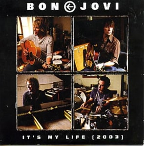 Bon Jovi It's My Life (2003) 2003 Spanish CD single BONJOV13#1