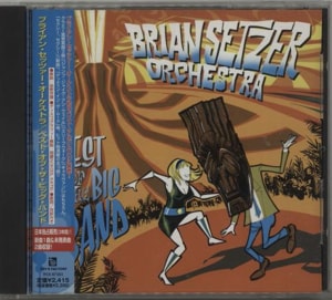 Brian Setzer Best Of The Big Band + Obi 2002 Japanese CD album TFCK-87283