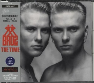 Bros The Time - Promo + Obi 1989 Japanese CD album ESCA-5027