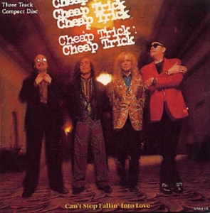 Cheap Trick Can't Stop Fallin' Into Love 1990 UK CD single 6561482