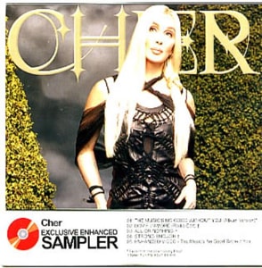 Cher Exclusive Enhanced Sampler 2002 UK CD single WSMSPCD003