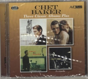 Chet Baker Three Classic Albums Plus - Sealed 2017 UK 2-CD album set EMSC1274