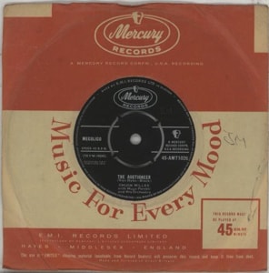 Chuck Miller The Auctioneer 1958 UK 7 vinyl 45-AMT1026