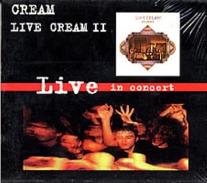 Cream Live Cream II 1972 Mexican CD album 314531817-2