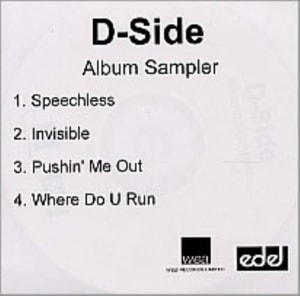 D-Side Album Sampler 2003 UK CD-R acetate CD-R ACETATE