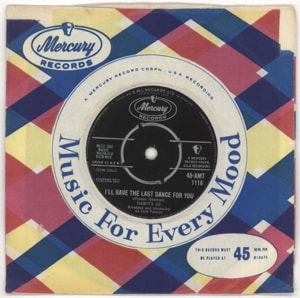 Damita Jo I'll Save The Last Dance For You 1960 UK 7 vinyl 45-AMT1116