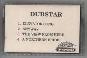 Dubstar Elevator Song 1996 UK cassette single PROMO CASSETTE