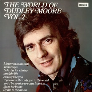 Dudley Moore The World of Dudley Moore Vol. 2 1966 UK vinyl LP SPA286