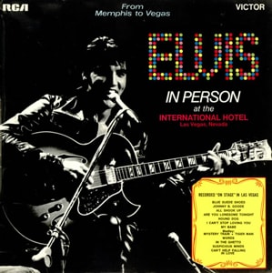 Elvis Presley From Memphis To Vegas / From Vegas To Memphis 1970 UK 2-LP vinyl set SF8080/81