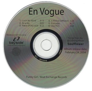 En Vogue En Vogue 2004 USA CD-R acetate CD-R ACETATE