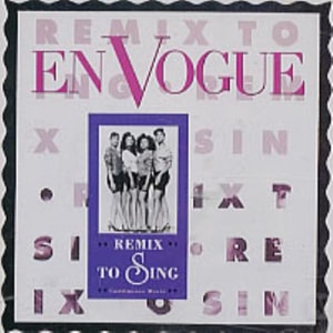 En Vogue Remix To Sing 1991 German CD album 91814-2