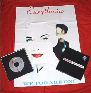 Eurythmics Don't Ask Me Why - Box + Poster 1989 UK CD single DACD20