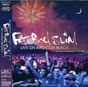 Fatboy Slim Live On Brighton Beach 2002 Japanese CD album EICP59