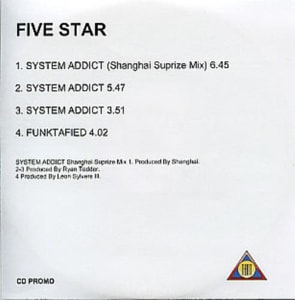Five Star System Addict 2004 UK CD-R acetate CD-R ACETATE