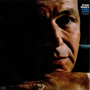 Frank Sinatra A Man Alone - EX 1969 UK vinyl LP RSLP1030
