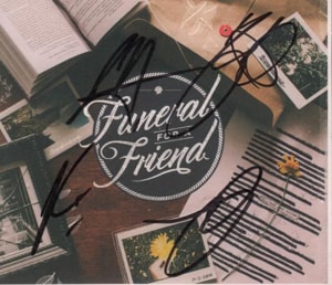 Funeral For A Friend Chapter And Verse - Autographed 2014 UK CD album DTIL066
