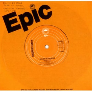 Gheorghe Zamfir The Light Of Experience - 2nd 1976 UK 7 vinyl SEPC4310