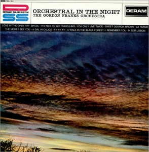 Gordon Franks Orchestral In The Night 1967 UK vinyl LP SML701
