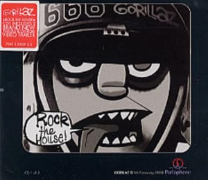 Gorillaz Rock The House 2001 UK CD single 550031-0