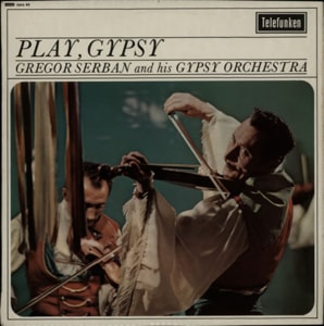 Gregor Serban Play, Gypsy 1963 UK vinyl LP GMA92