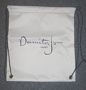 Janet Jackson Damita Jo 2004 UK memorabilia BEACH BAG