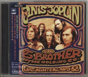 Janis Joplin Live At Winterland '68 1998 Japanese CD album SRCS-8591