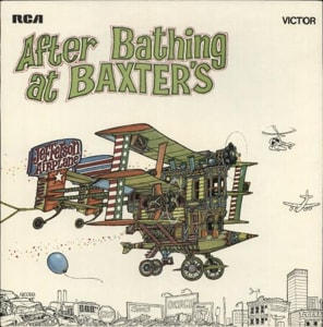 Jefferson Airplane After Bathing At Baxter's - Orange Label - EX 1970 UK vinyl LP SF7926