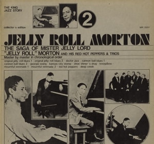 Jelly Roll Morton The Saga Of Mister Jelly Lord - Vol. 2 1973 Italian vinyl LP SM3551