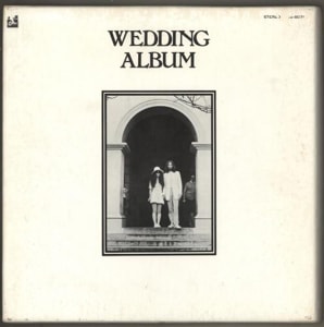 John Lennon Wedding Album - EX 1977 Japanese vinyl box set EAS-80702
