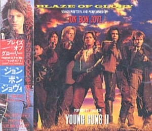 Jon Bon Jovi Blaze Of Glory 1990 Japanese CD album PHCR-1013